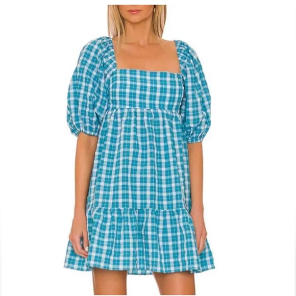 NWT - Amanda Uprichard Lucietta Dress in Sutton Plaid - Picture 1 of 3